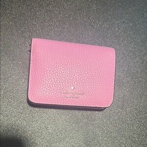 Kate Spade Pink Pebbled Wallet